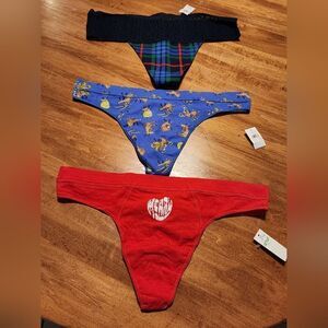 NWT 4 pairs Aerie Panties Thongs Size XL